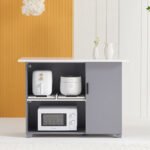 H6390 1단 1칸 삼나무 다리형 책장 1color - 이미지 3