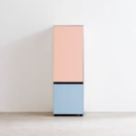 H6483 꽃무늬 반달 발매트 3colors - 이미지 3