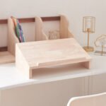 CZ3300B 2단 원목 스틸 선반장 600 2colors