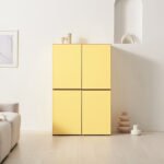 C1332 높은 슬림 거실 수납장 2000 2colors