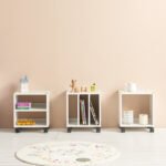 A9260 원목 원형 테이블 1000 1color - 이미지 2