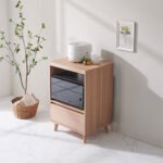 F514 우드 스틸 디자인 체어 2colors - 이미지 3