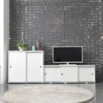 HZY114 낮은 슬라이딩 수납장 2000 3colors - 이미지 2