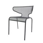 M944 곡선 메탈 암체어 2colors - 이미지 3