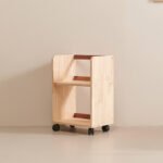 H6840 화이트 사다리 수납장 1단 260 1color - 이미지 2