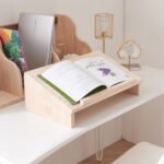 CZ3300B 2단 원목 스틸 선반장 600 2colors - 이미지 3