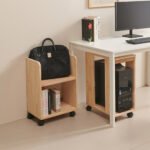 H6840 화이트 사다리 수납장 1단 260 1color - 이미지 5